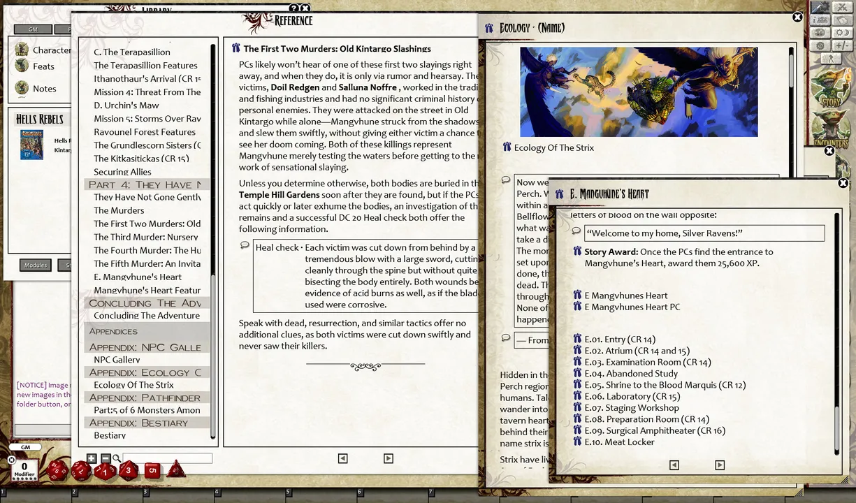 Fantasy Grounds - Pathfinder RPG - Hell's Rebels AP 5: The Kintargo Contract (PFRPG) Screenshot 0