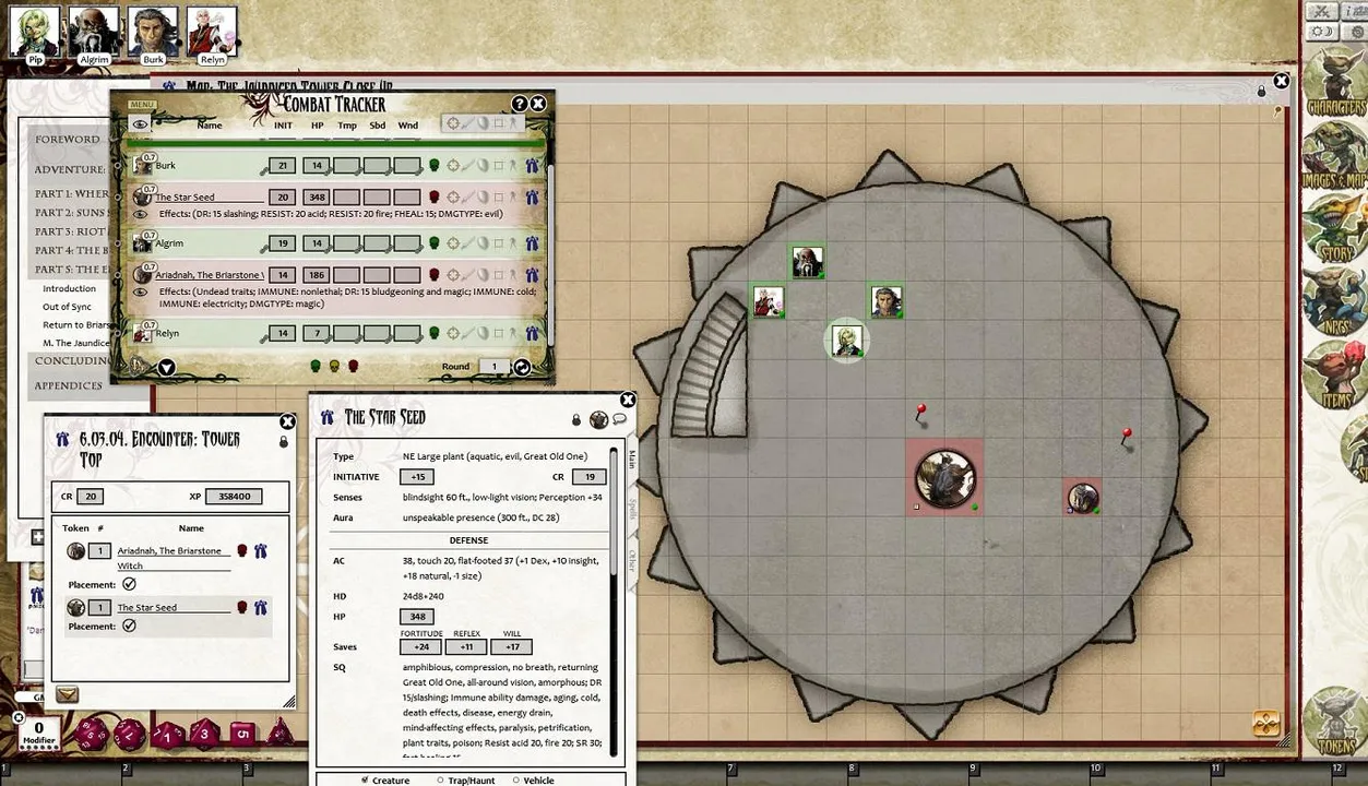 Fantasy Grounds - Pathfinder RPG - Strange Aeons AP 6: Black Stars Beckon (PFRPG) Screenshot 5