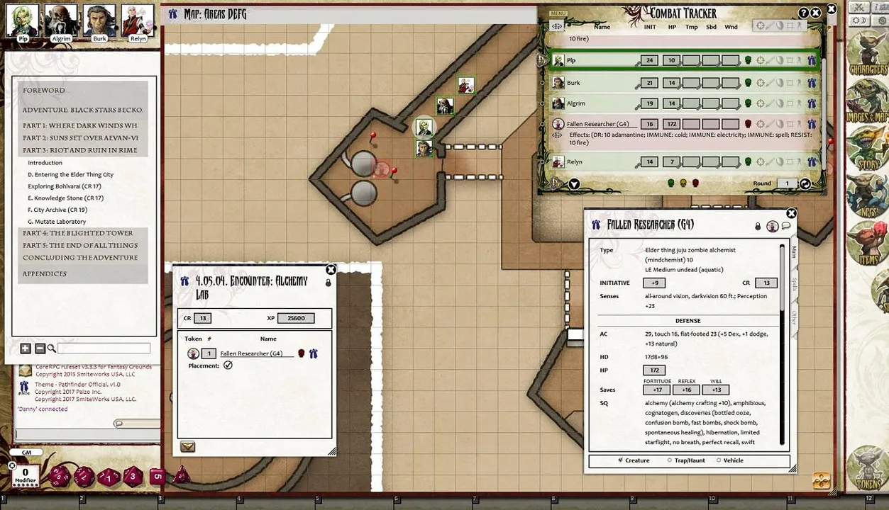Fantasy Grounds - Pathfinder RPG - Strange Aeons AP 6: Black Stars Beckon (PFRPG) Screenshot 6