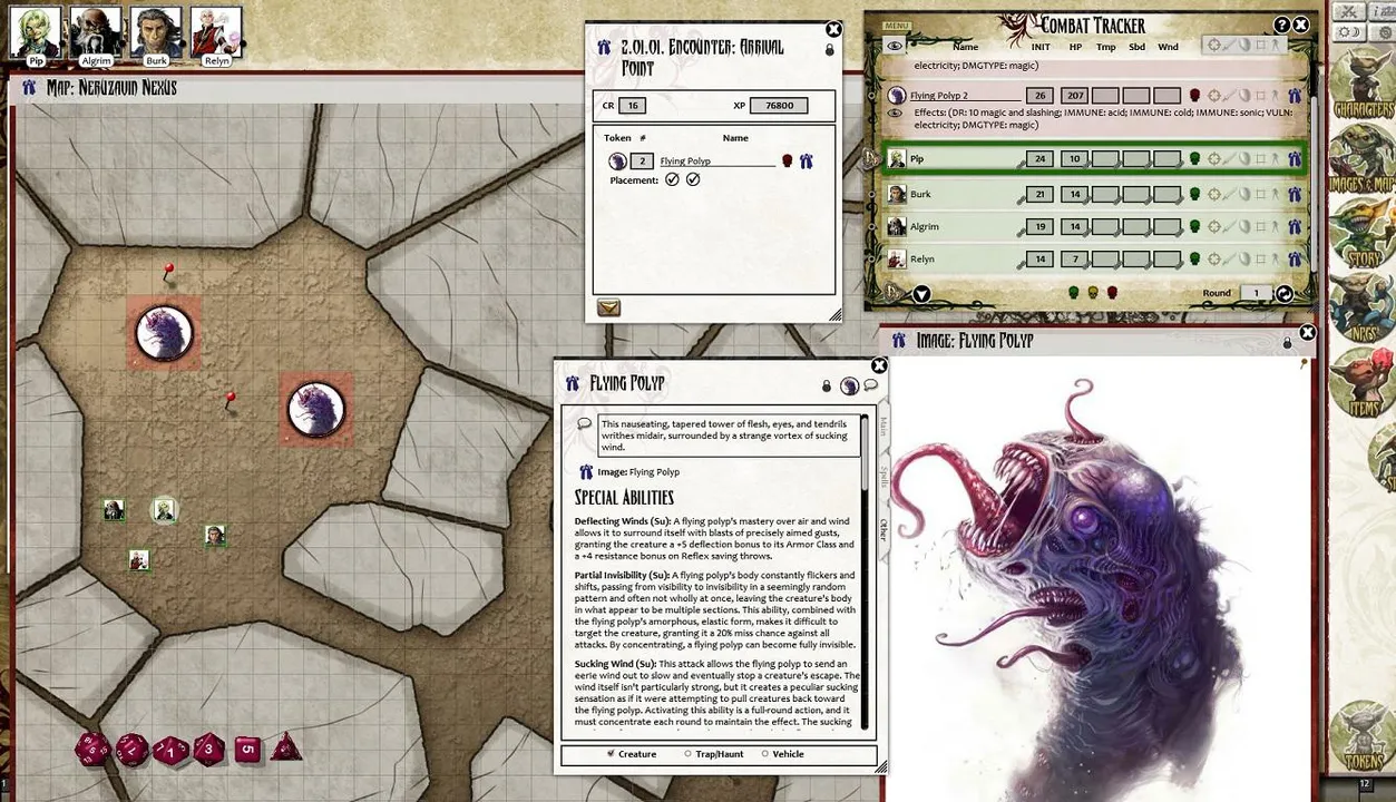 Fantasy Grounds - Pathfinder RPG - Strange Aeons AP 6: Black Stars Beckon (PFRPG) Screenshot 2