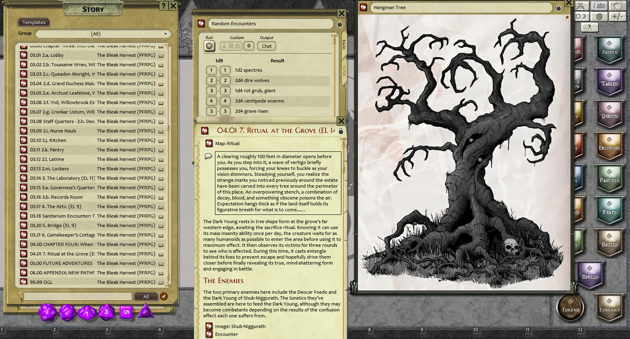 Fantasy Grounds - The Bleak Harvest (PFRPG) Screenshot 1