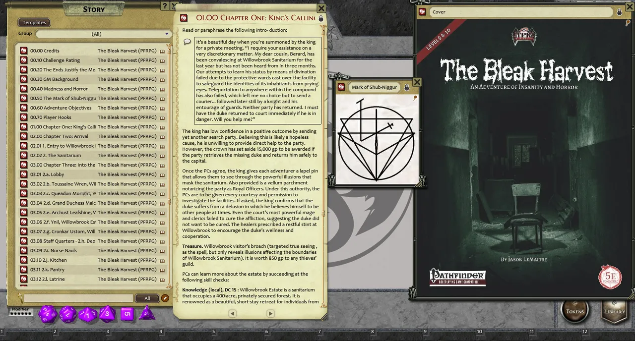 Fantasy Grounds - The Bleak Harvest (PFRPG) Screenshot 0