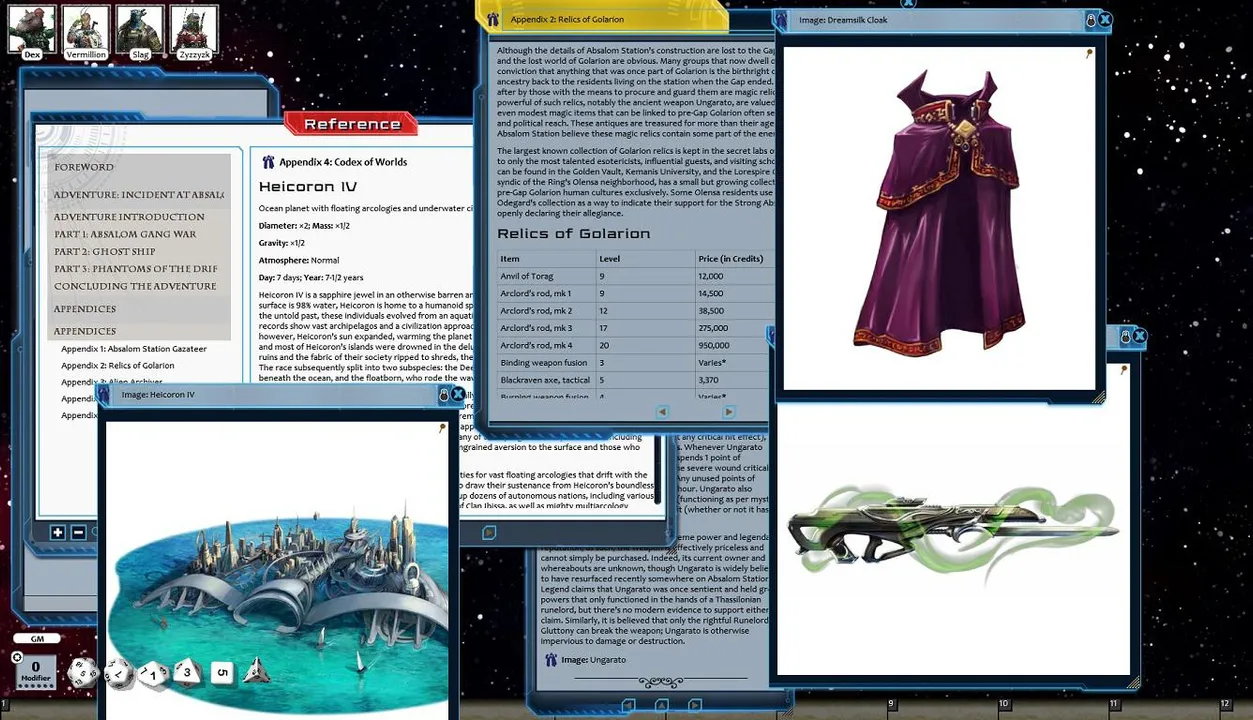 Fantasy Grounds - Starfinder RPG - Dead Suns AP 1: Incident at Absalom Station (SFRPG) Screenshot 1