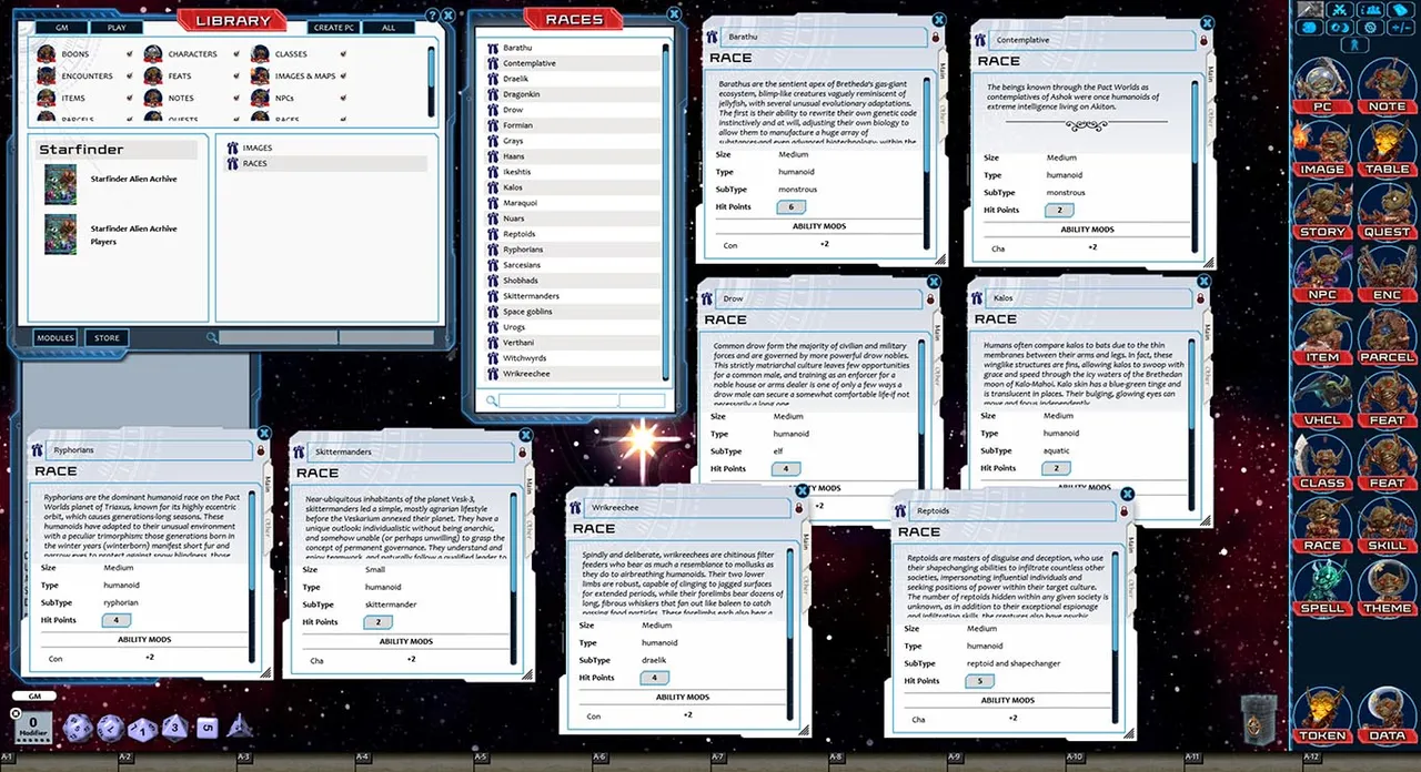 Fantasy Grounds - Starfinder RPG - Alien Archive (SFRPG) Screenshot 3