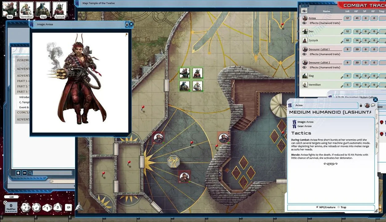 Fantasy Grounds - Starfinder RPG - Dead Suns AP 2: Temple of the Twelve (SFRPG) Screenshot 2