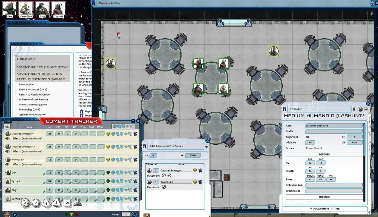 Fantasy Grounds - Starfinder RPG - Dead Suns AP 2: Temple of the Twelve (SFRPG) Screenshot 1