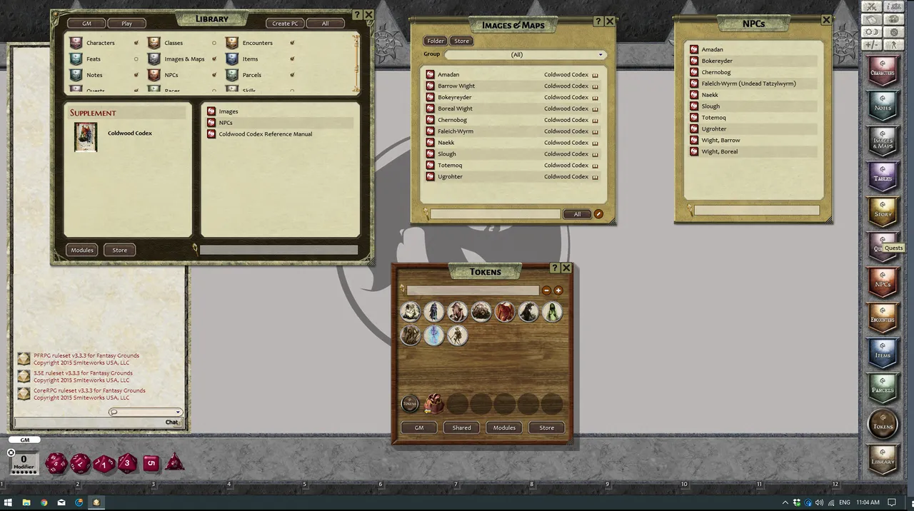 Fantasy Grounds - Beasts of Legend: Coldwood Codex (PFRPG) Screenshot 3