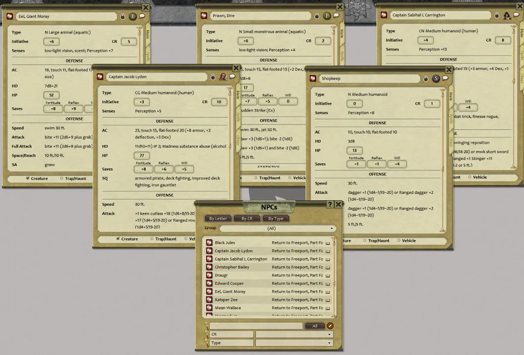 Fantasy Grounds - Return to Freeport: Part 4 The Freebooters City (PFRPG) Screenshot 1