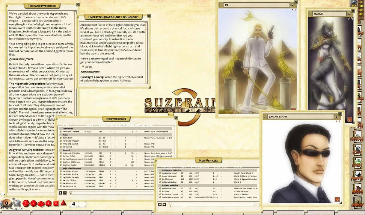 Fantasy Grounds - Suzerain: Set Rising (Savage Worlds) Screenshot 0