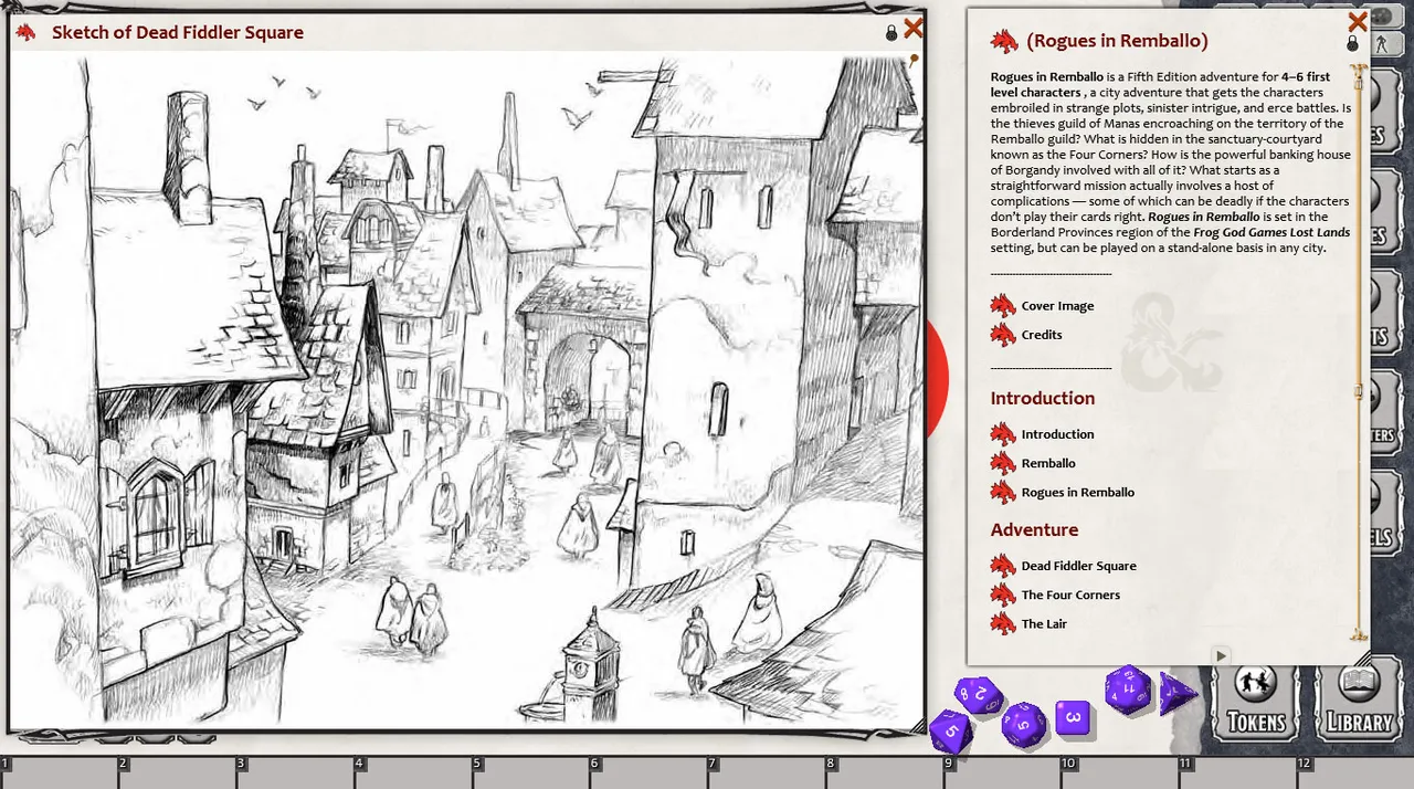 Fantasy Grounds - Rogues in Remballo (5E) Screenshot 1