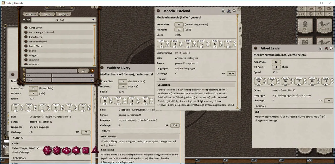 Fantasy Grounds - Village Backdrop: Ashford (5E) Screenshot 3