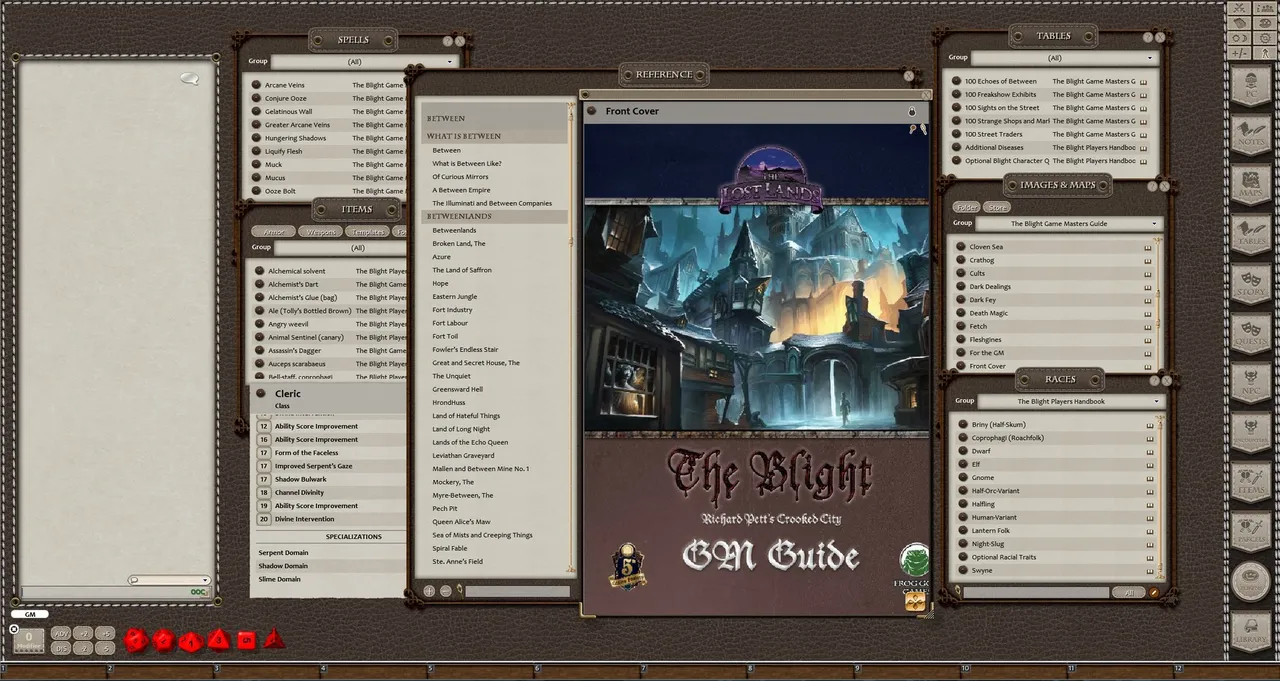 Fantasy Grounds - The Blight: GM Guide (5E) Screenshot 0