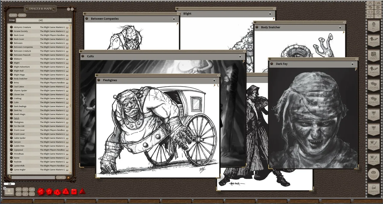 Fantasy Grounds - The Blight: GM Guide (5E) Screenshot 3