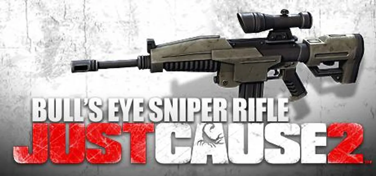 Just Cause 2: Bull's Eye Assault Rifle Screenshot 0