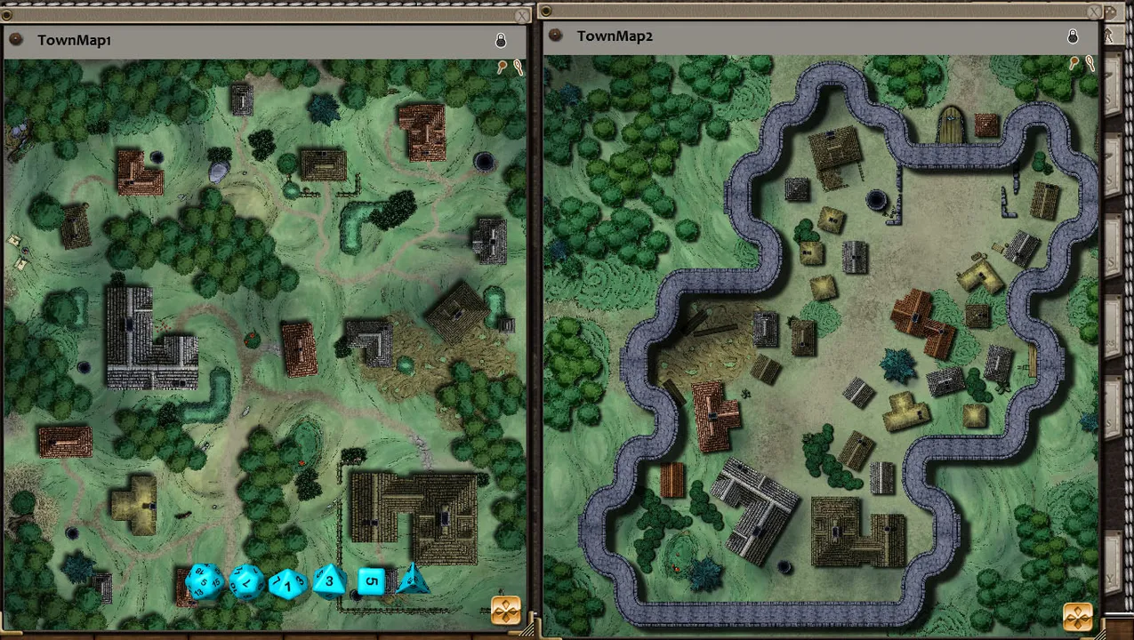 Fantasy Grounds - Town and Village Map Pack by Joshua Watmough (Map Pack) Screenshot 0