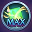 Maxed-out icon