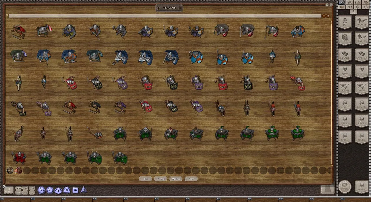 Fantasy Grounds - Devin Night Token Pack #100: Romans, Soldiers, and Knights (Token Pack) Screenshot 1