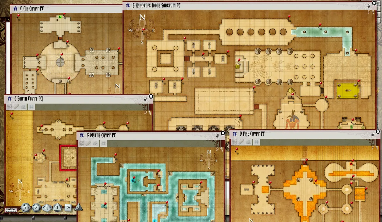 Fantasy Grounds - Pathfinder RPG - Mummy’s Mask AP 6: Pyramid of the Sky Pharaoh (PFRPG) Screenshot 3