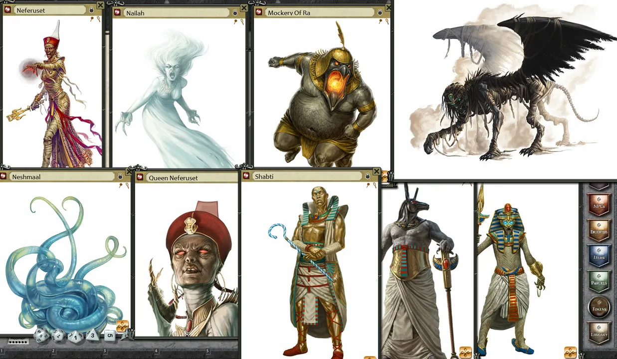 Fantasy Grounds - Pathfinder RPG - Mummy’s Mask AP 6: Pyramid of the Sky Pharaoh (PFRPG) Screenshot 0