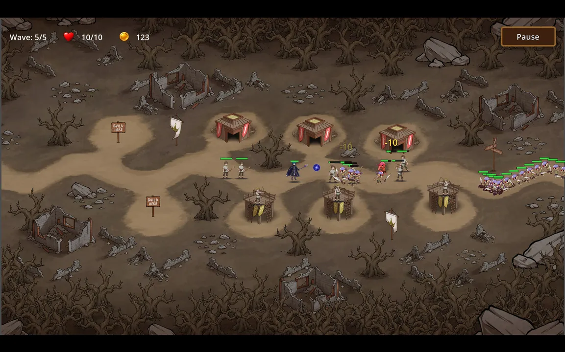 Abyssfall: The Black Citadel Screenshot 0