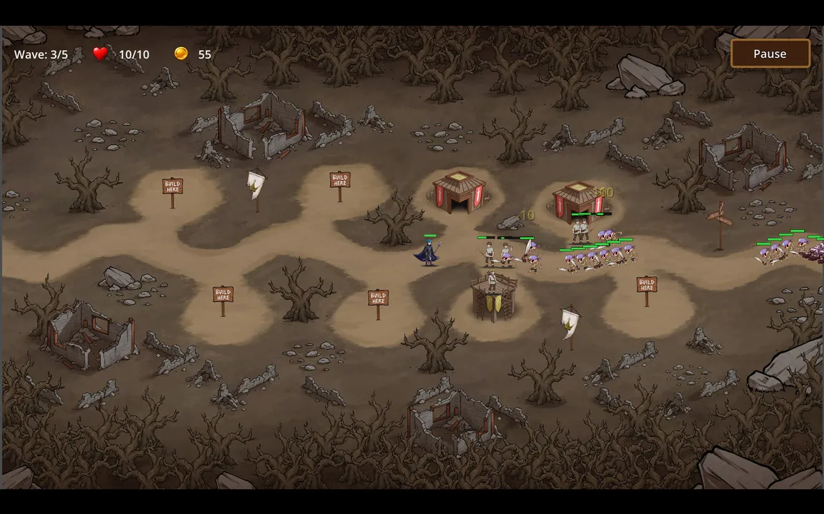 Abyssfall: The Black Citadel Screenshot 1