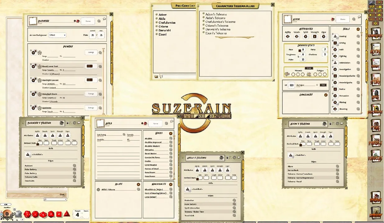 Fantasy Grounds - Set Rising Intro Pack (Savage Worlds) Screenshot 0