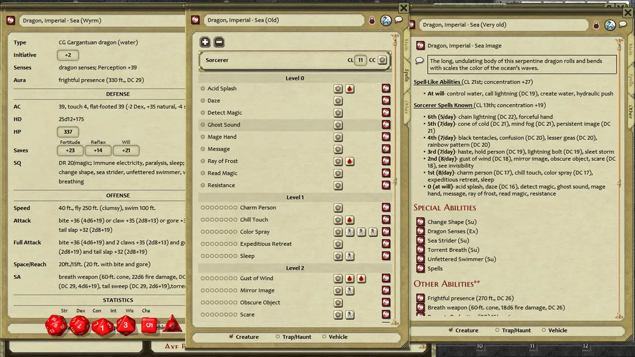 Fantasy Grounds - Pathfinder RPG - Bestiary 3 Pack (PFRPG) Screenshot 3