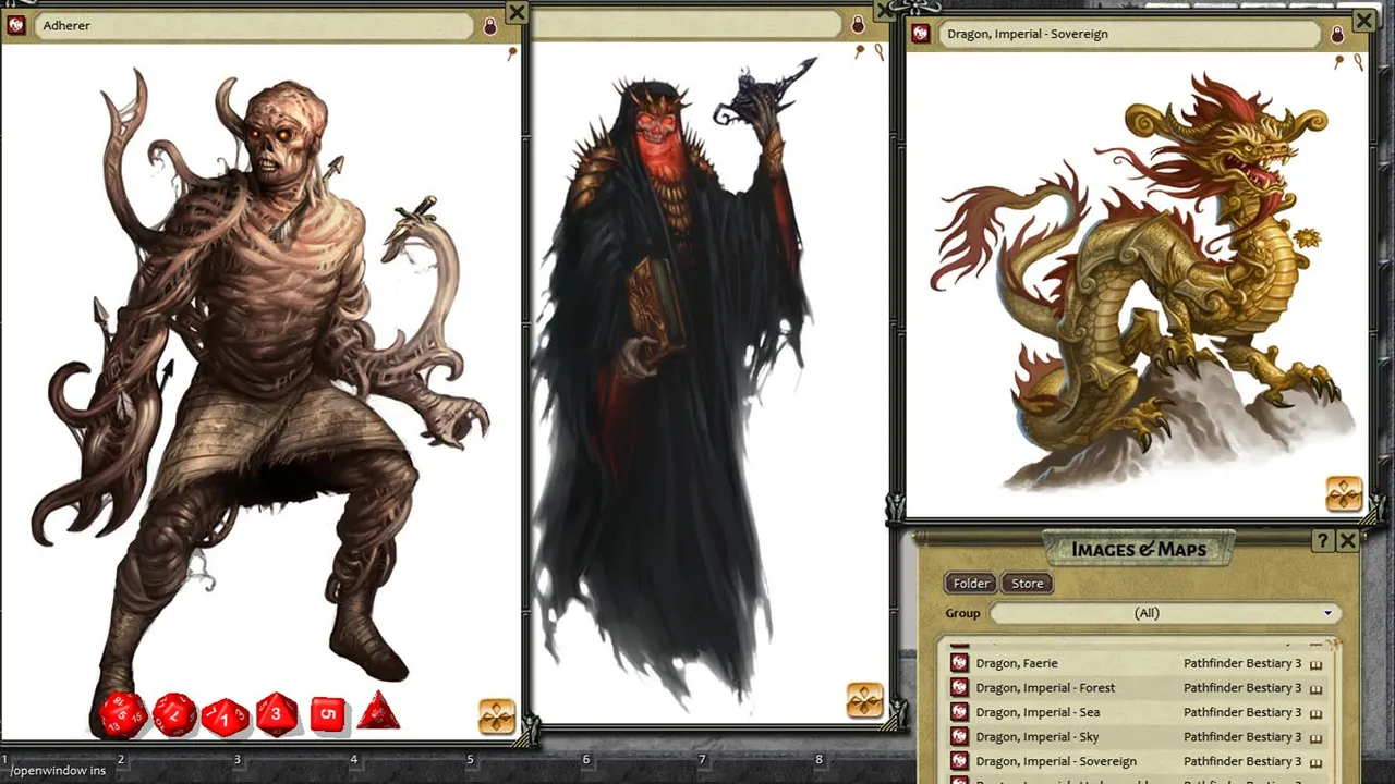 Fantasy Grounds - Pathfinder RPG - Bestiary 3 Pack (PFRPG) Screenshot 2
