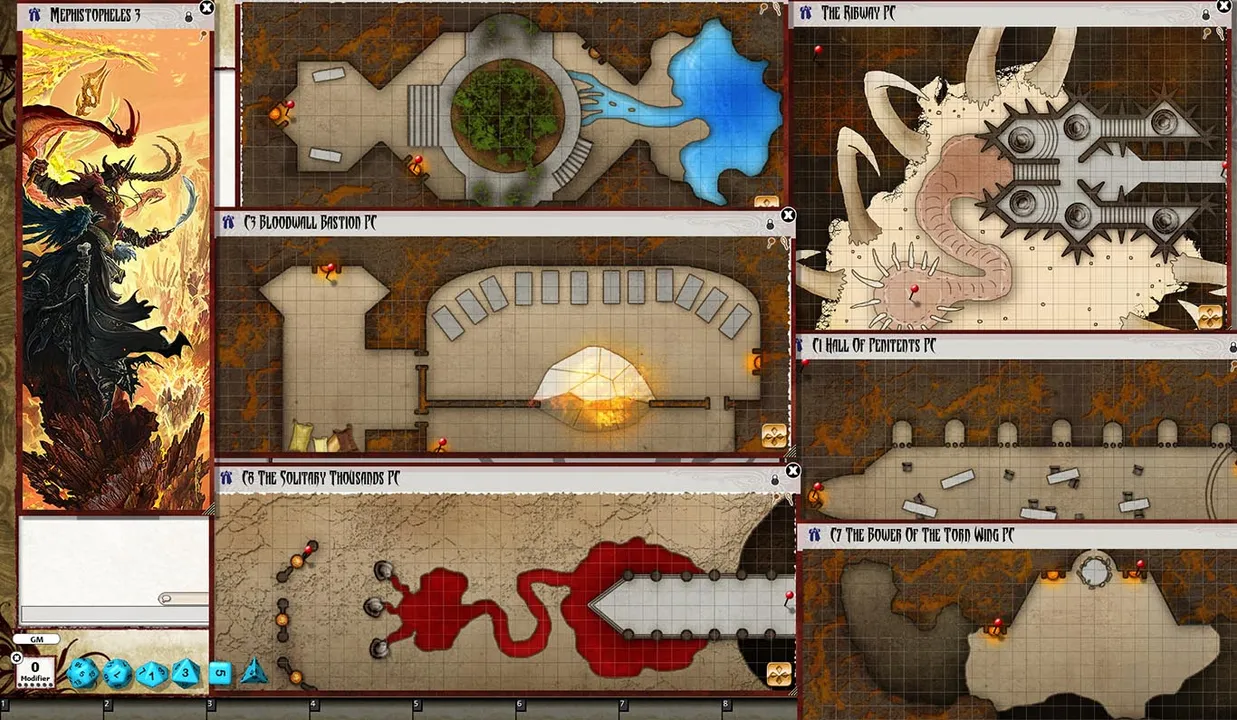 Fantasy Grounds - Pathfinder RPG - Hell's Rebels AP 6: Breaking the Bones of Hell (PFRPG) Screenshot 2