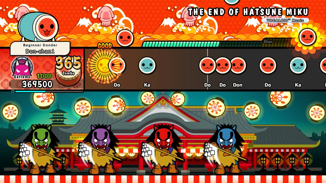 Taiko no Tatsujin: Rhythm Festival - HATSUNE MIKU Pack Vol. 7 Screenshot 0