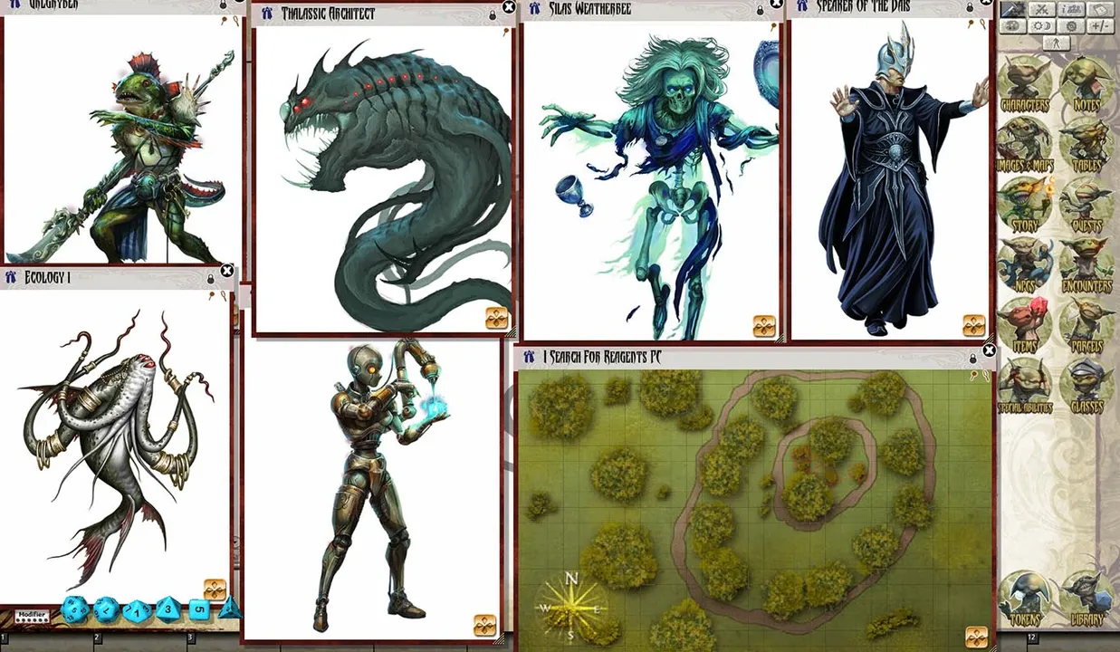 Fantasy Grounds - Pathfinder RPG - Ruins of Azlant AP 1: The Lost Outpost (PFRPG) Screenshot 2
