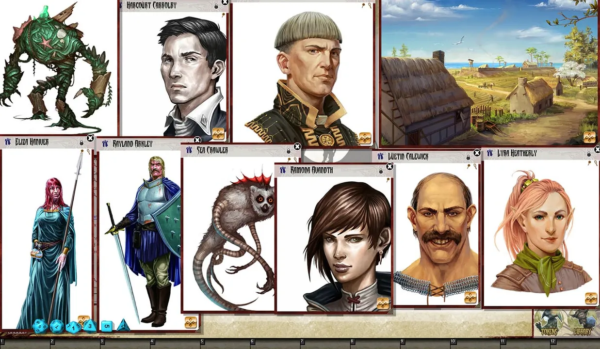 Fantasy Grounds - Pathfinder RPG - Ruins of Azlant AP 1: The Lost Outpost (PFRPG) Screenshot 1