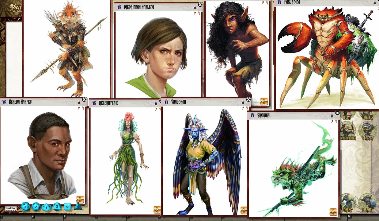 Fantasy Grounds - Pathfinder RPG - Ruins of Azlant AP 2: Into the Shattered Continent (PFRPG) Screenshot 1
