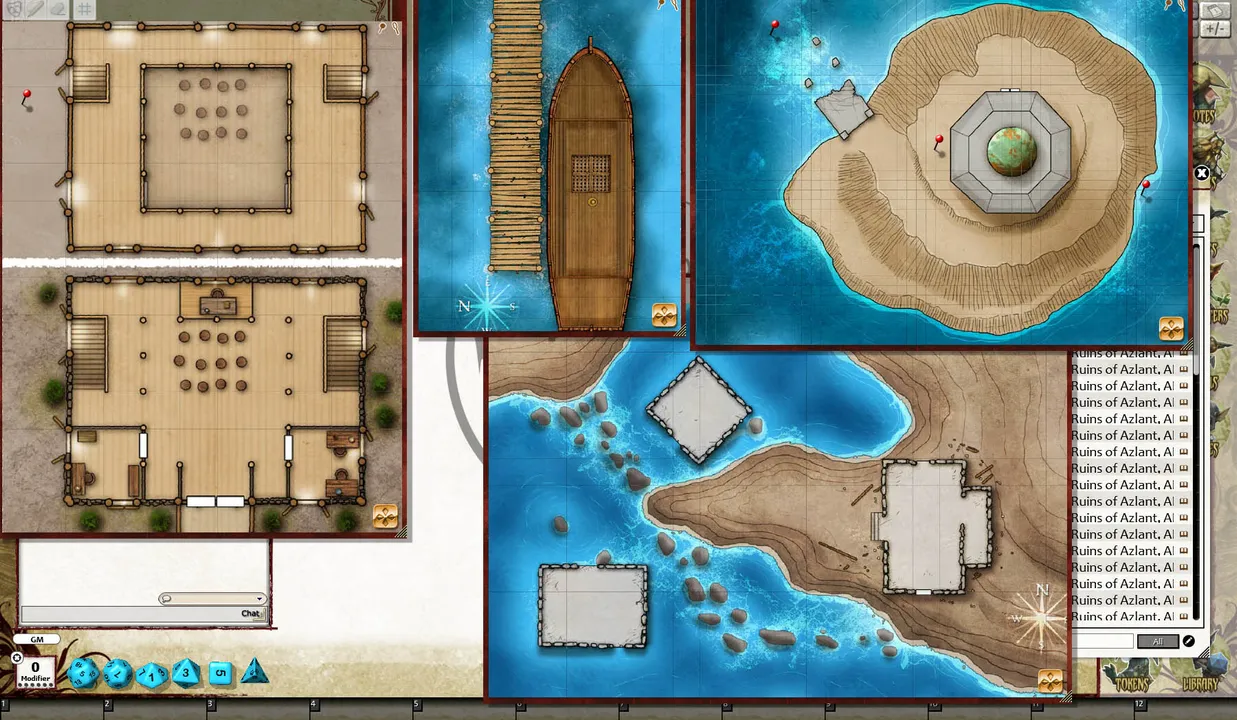 Fantasy Grounds - Pathfinder RPG - Ruins of Azlant AP 2: Into the Shattered Continent (PFRPG) Screenshot 3