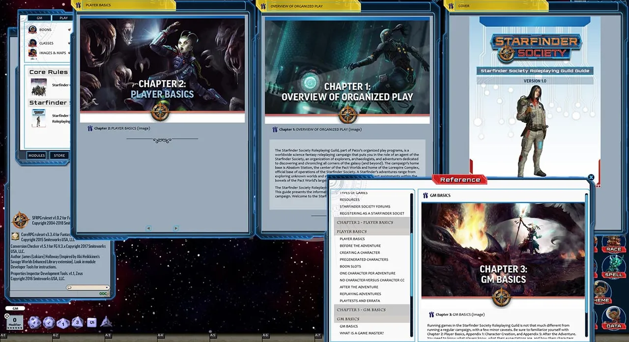 Fantasy Grounds - Starfinder RPG - Starfinder Society Roleplaying Guild Guide (SFRPG) Screenshot 1