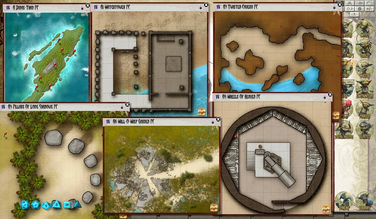 Fantasy Grounds - Pathfinder RPG - Ruins of Azlant AP 3: The Flooded Cathedral (PFRPG) Screenshot 3