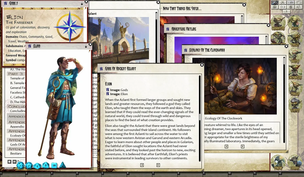 Fantasy Grounds - Pathfinder RPG - Ruins of Azlant AP 3: The Flooded Cathedral (PFRPG) Screenshot 5