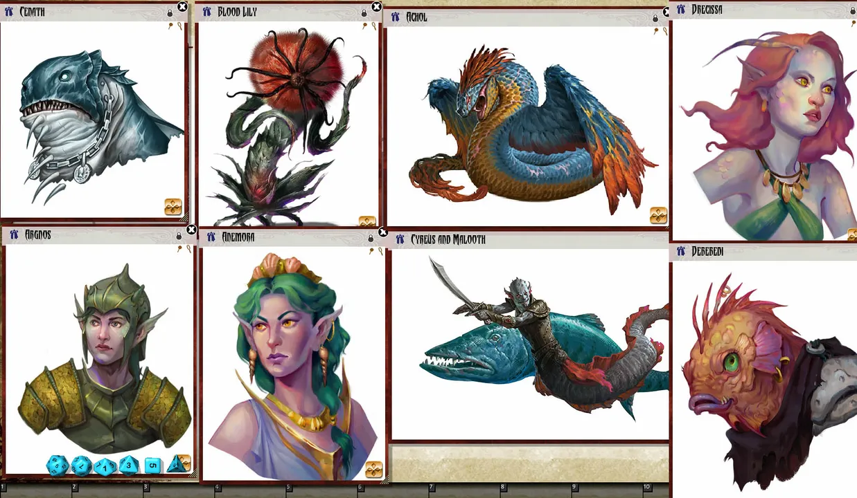 Fantasy Grounds - Pathfinder RPG - Ruins of Azlant AP 4: City in the Deep (PFRPG) Screenshot 0