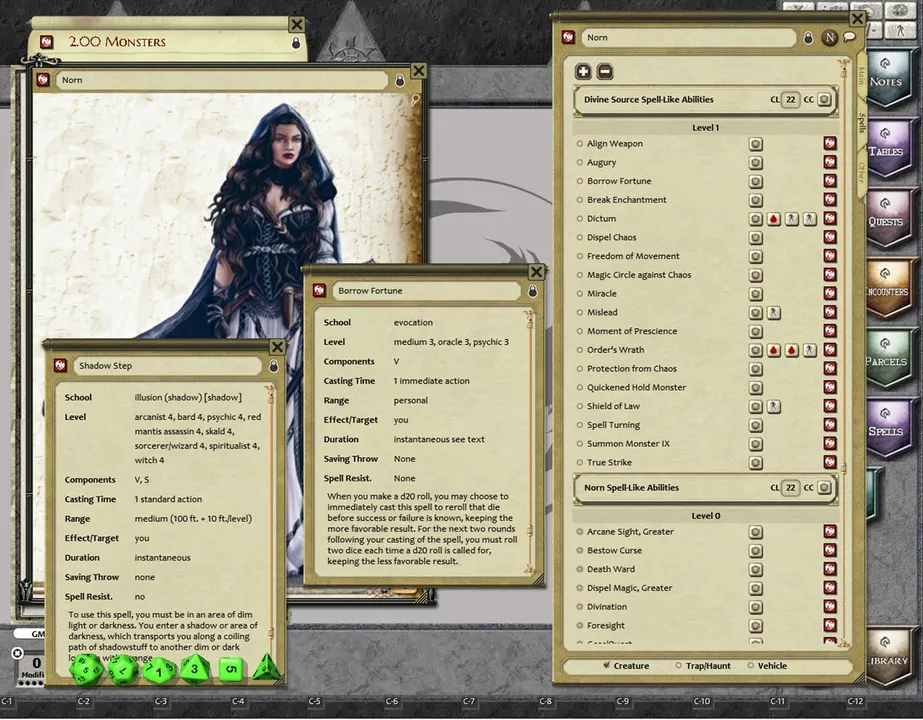 Fantasy Grounds - Mythic Monsters #33: Norse (PFRPG) Screenshot 2
