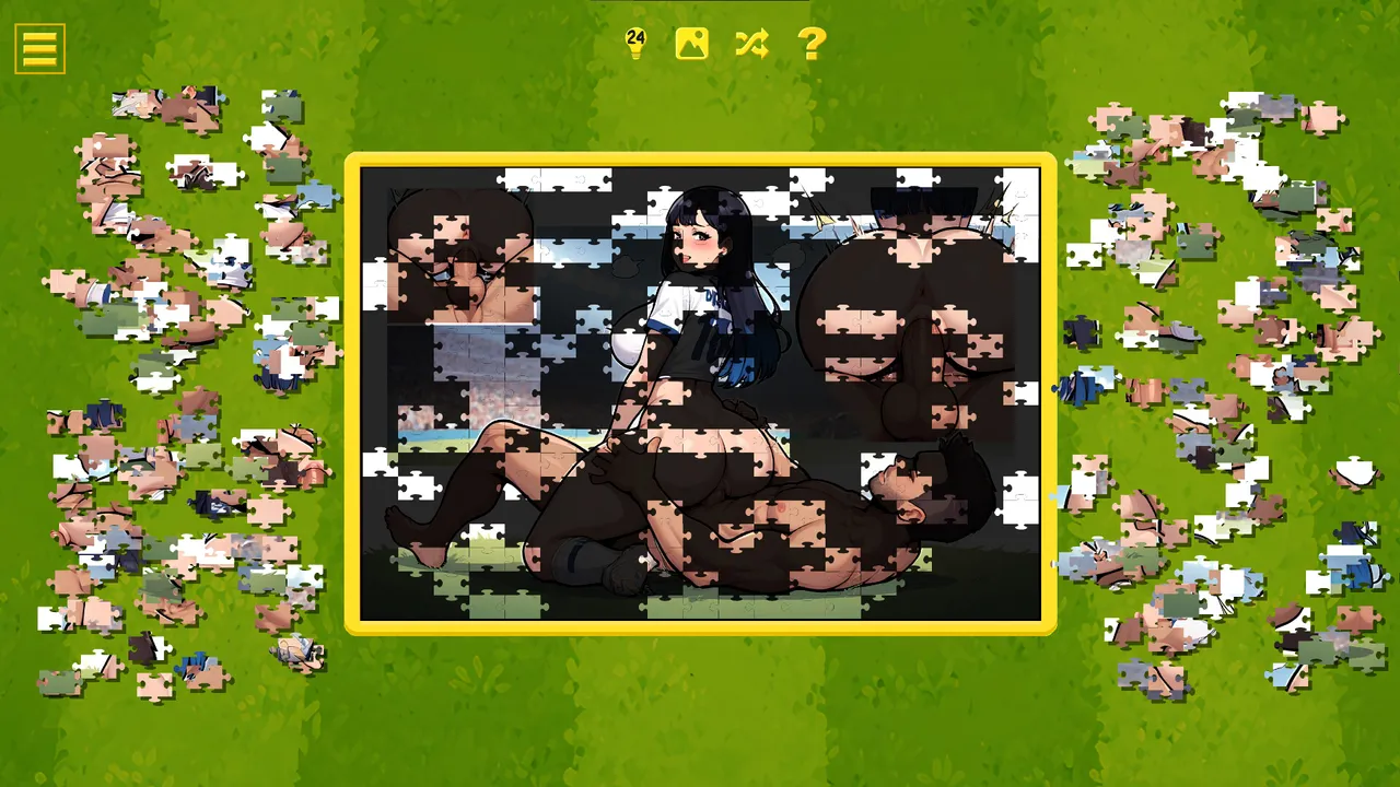 Soccer Cup Girls – Hentai Jigsaw Screenshot 1