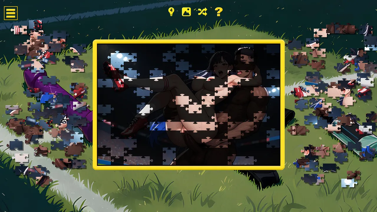 Soccer Cup Girls – Hentai Jigsaw Screenshot 5
