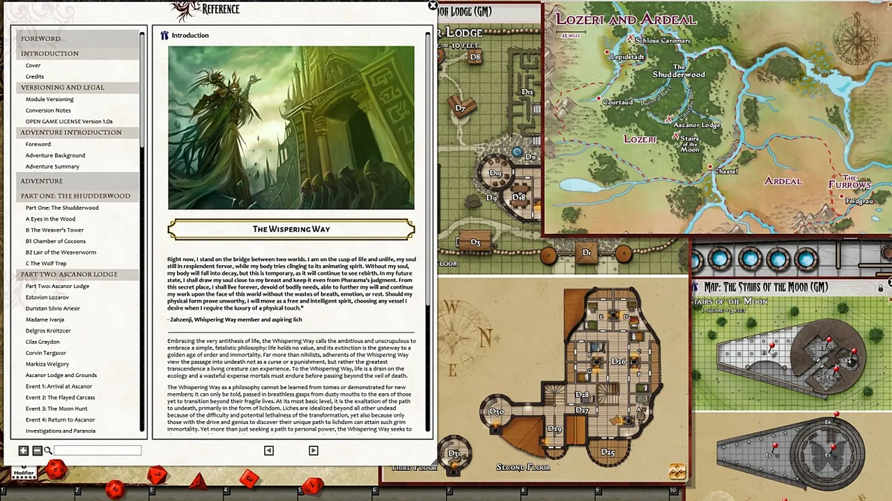 Fantasy Grounds - Pathfinder RPG - Carrion Crown AP 3: Broken Moon (PFRPG) Screenshot 2