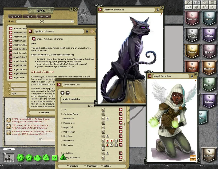 Fantasy Grounds - Mythic Monsters #30: Heavenly Host (PFRPG) Screenshot 2