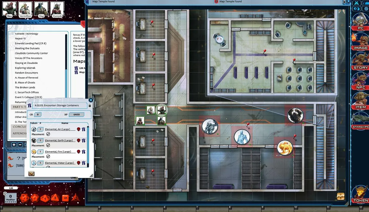 Fantasy Grounds - Starfinder RPG - Dead Suns AP 4: The Ruined Clouds (SFRPG) Screenshot 4