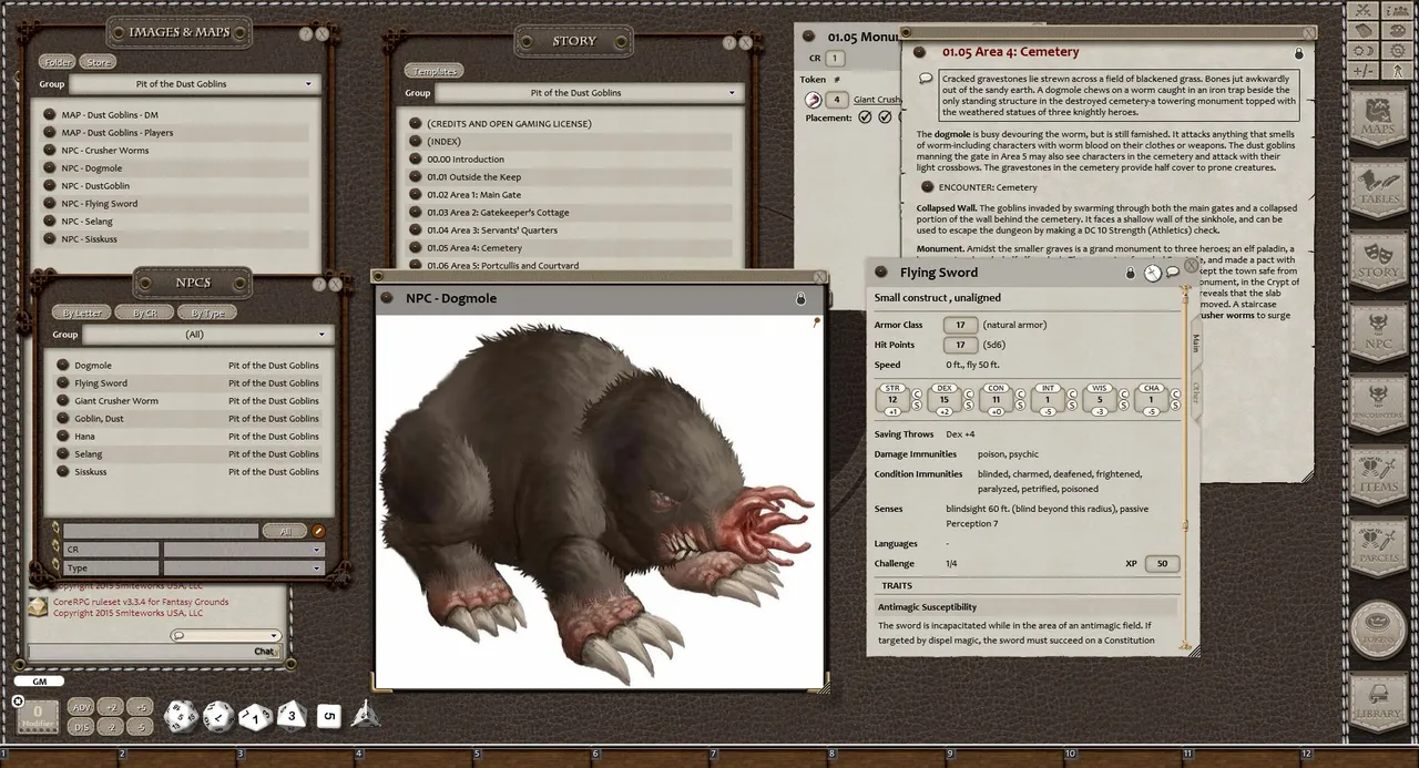 Fantasy Grounds - Eldritch Lairs (5E) Screenshot 5