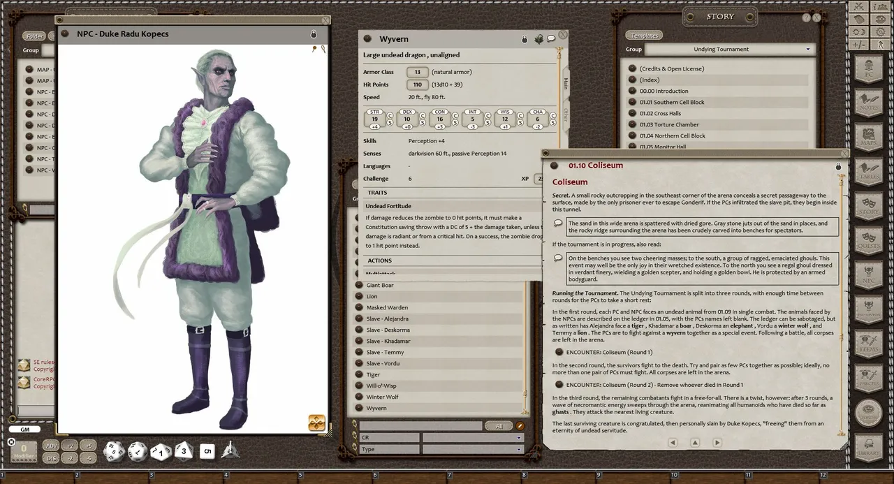 Fantasy Grounds - Eldritch Lairs (5E) Screenshot 15