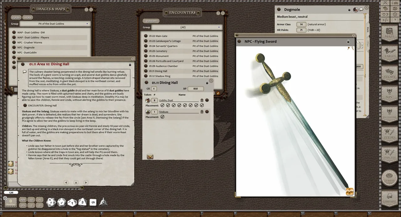 Fantasy Grounds - Eldritch Lairs (5E) Screenshot 4