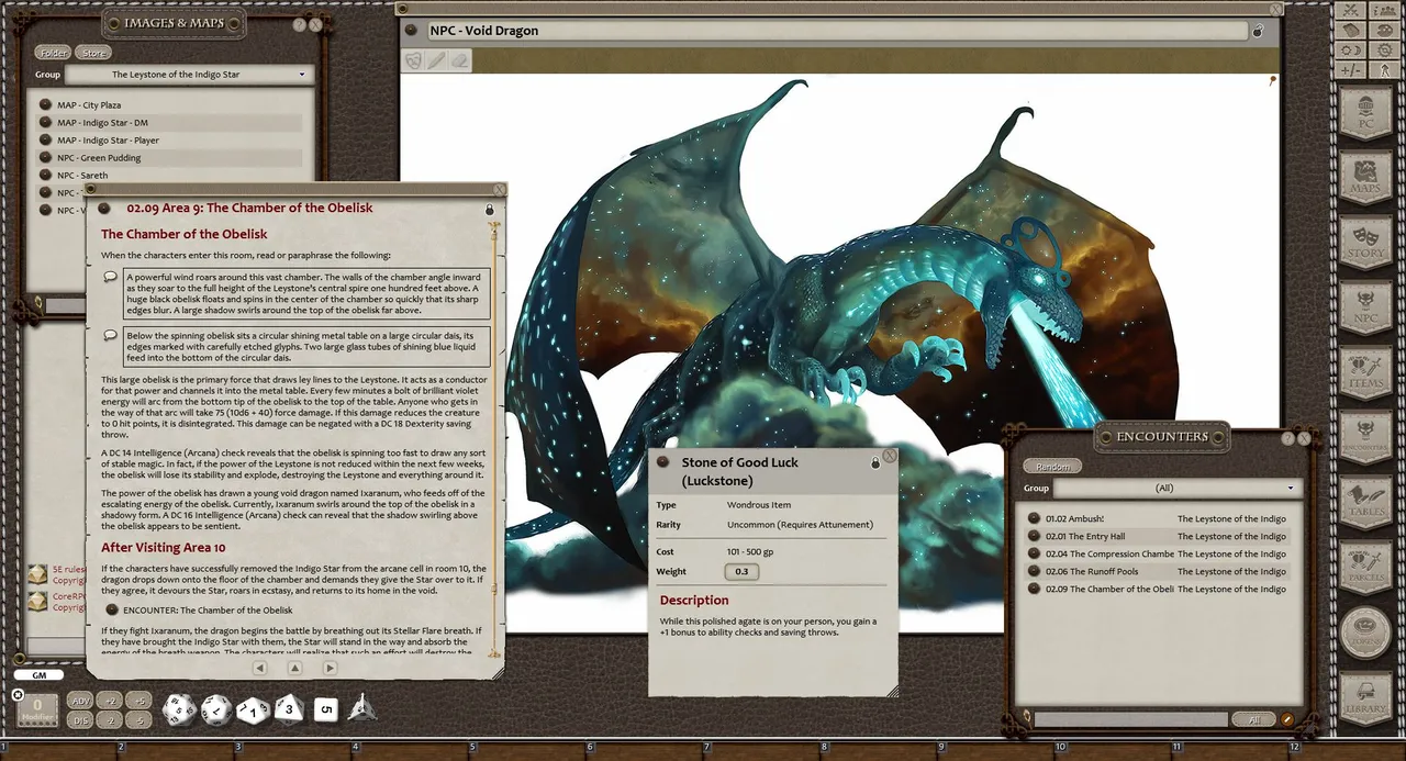 Fantasy Grounds - Eldritch Lairs (5E) Screenshot 9