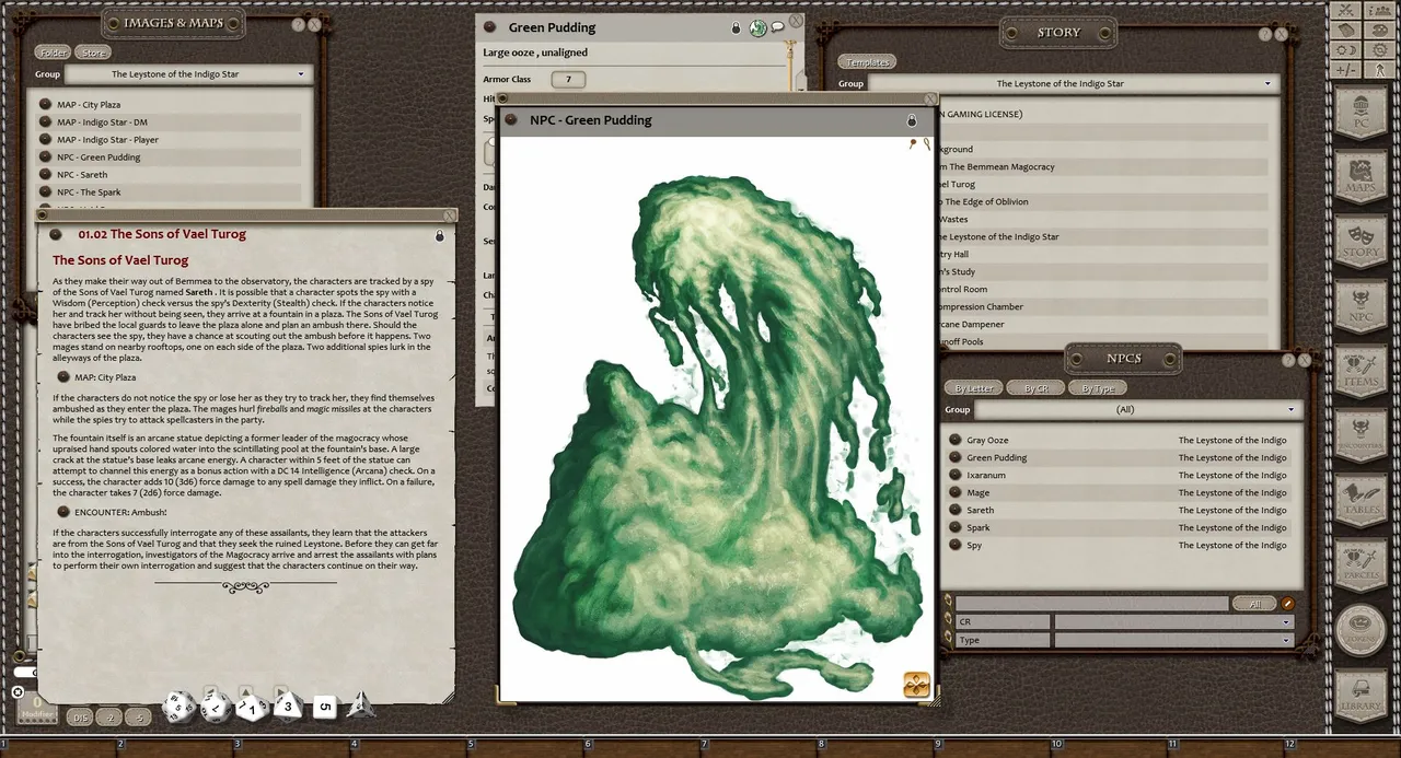 Fantasy Grounds - Eldritch Lairs (5E) Screenshot 7