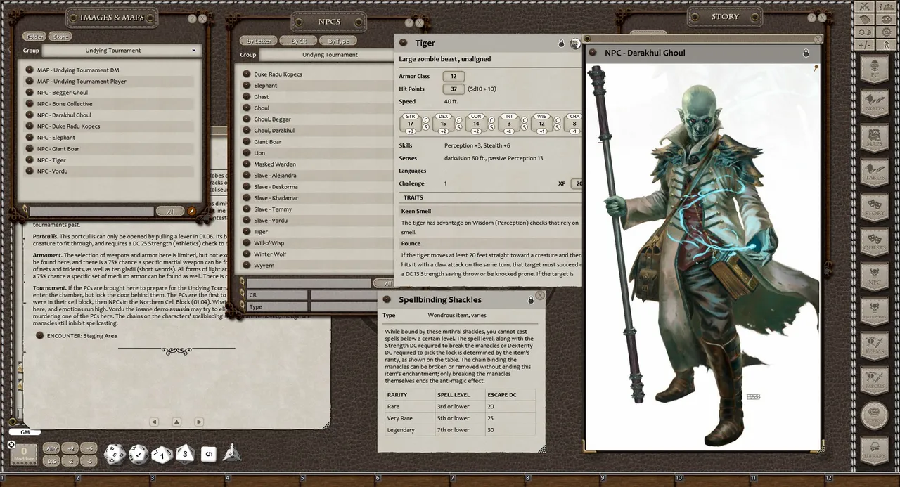 Fantasy Grounds - Eldritch Lairs (5E) Screenshot 14